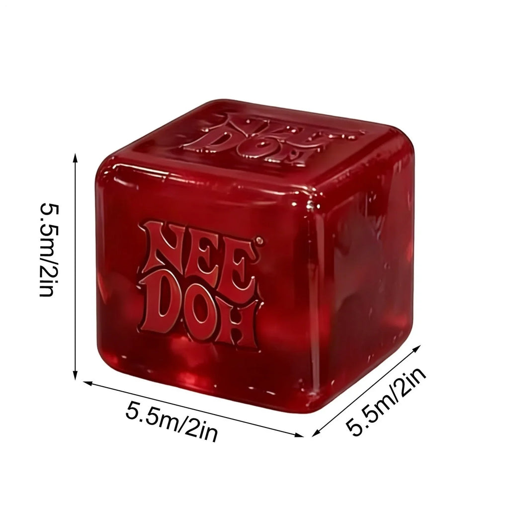 Schylling Needoh Nice Sensory Squeezing Toy blind box Cube for Stress Relief and Release Toy for Pinching and Playing Gifts