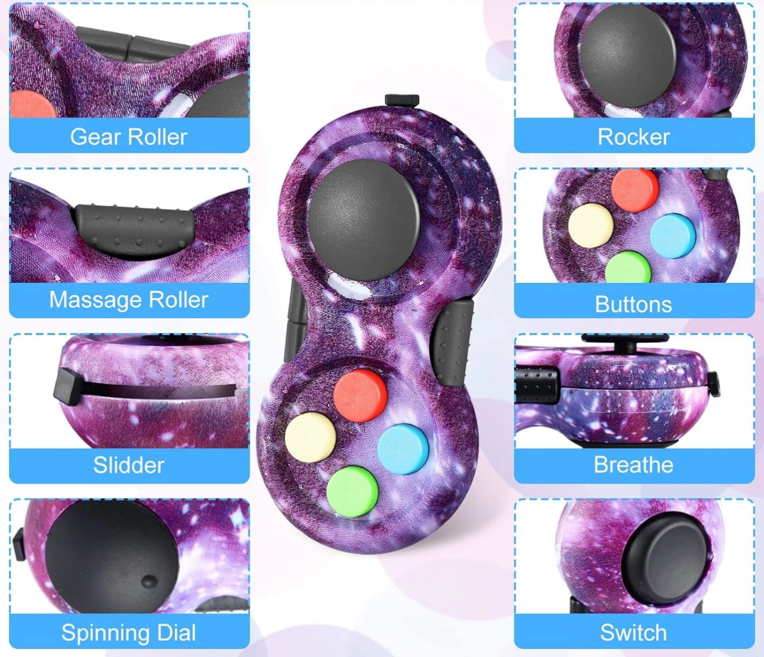 Retro Classic Fidget Pad Game Controller