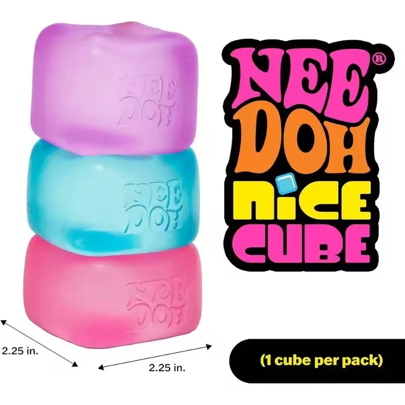 Schylling NeeDoh Nice Cube – Souvenir Block Toy - photo 3