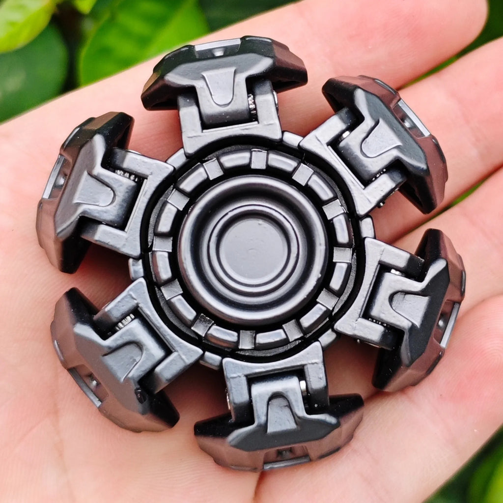 Magnetic Metal Ancient Iron Hand Spinner EDC Fidget Sliders Fidget Toys Stress Relief For Adults Anti Anxiety Toy
