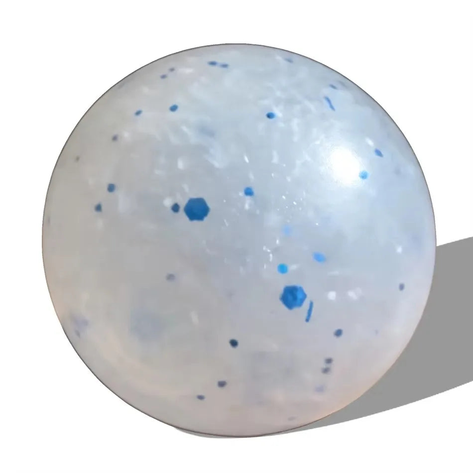 2026 New Style Schylling Snow Ball Crunch NeeDoh Squishy Fidget Toy White Crunch Snow Ball Crunch Stress Relief Toy