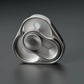 Triangle Flip Coin EDC Fidget Spinner