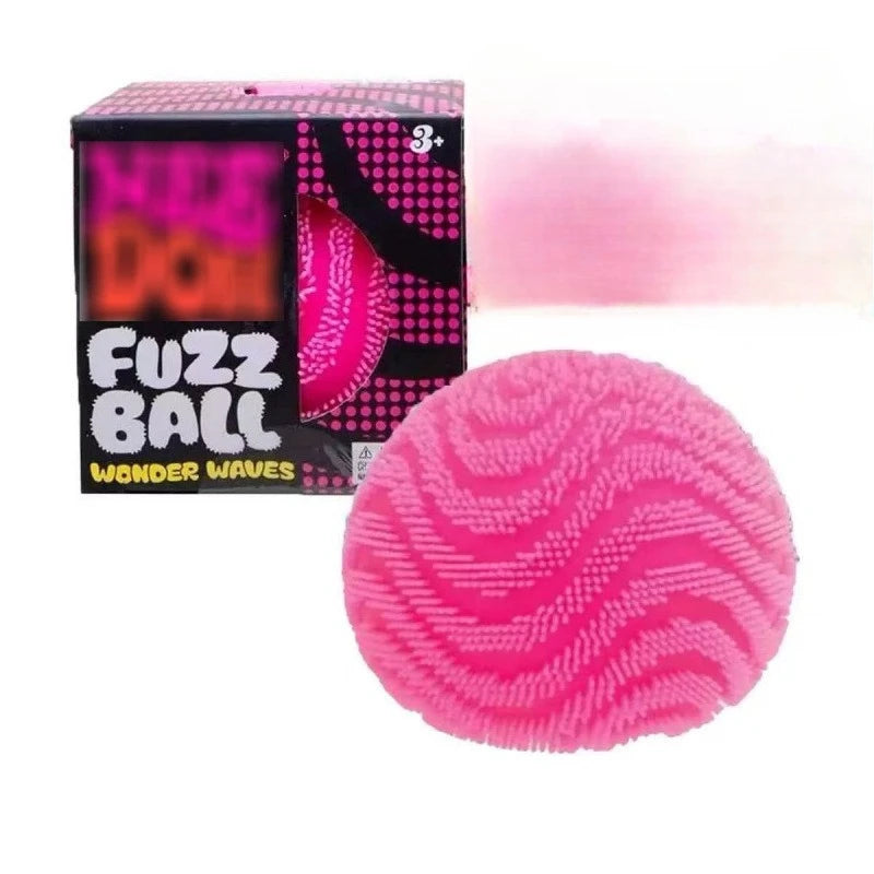 NeeDoh Ball Squishy Stress Relief Toy, Spike Ball, Surprise Egg, Flour-Filled Sensory Squeeze Decompression Colored Ball