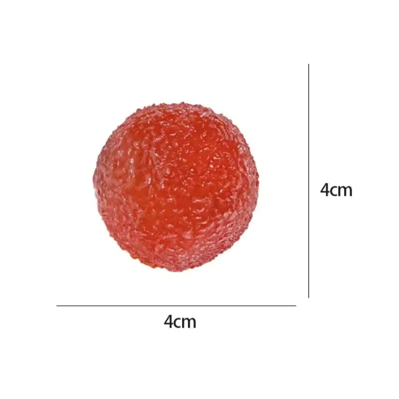 Sensory Stress Reliever Reusable Slushie Squeeze Ball with Crunchy Crackling Noise Creative Moldable Fidget Putty