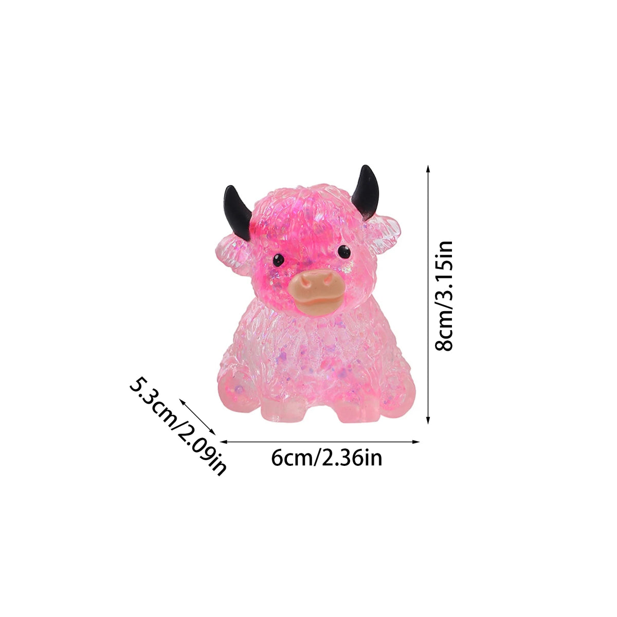 NeeDoh Cute Cow Maltose Fidget Toy
