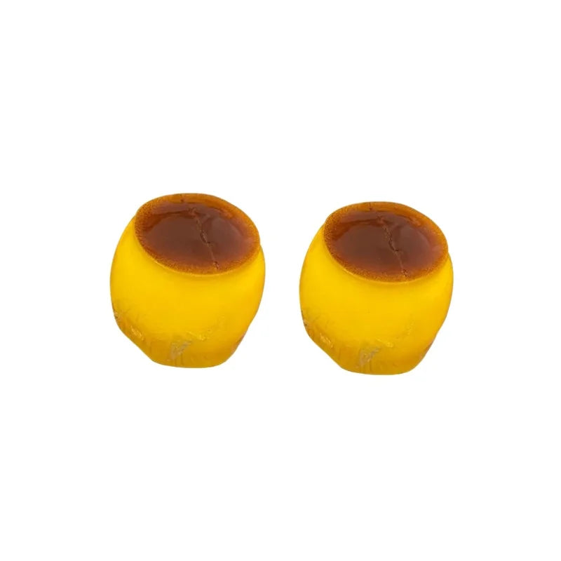 //Crispy Sound Caramel Pudding Squeezing Toy Homemade DIY Handmade Squeeze Ball Non-rebound Stress Relieving Toy for Gift