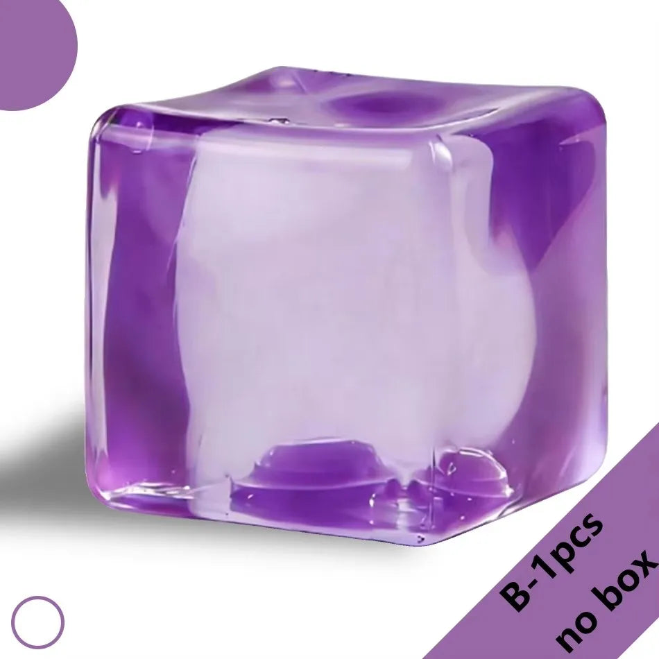 2026 New Style Schylling Snow Ball Crunch NeeDoh Squishy Fidget Toy White Crunch Snow Ball Crunch Stress Relief Toy