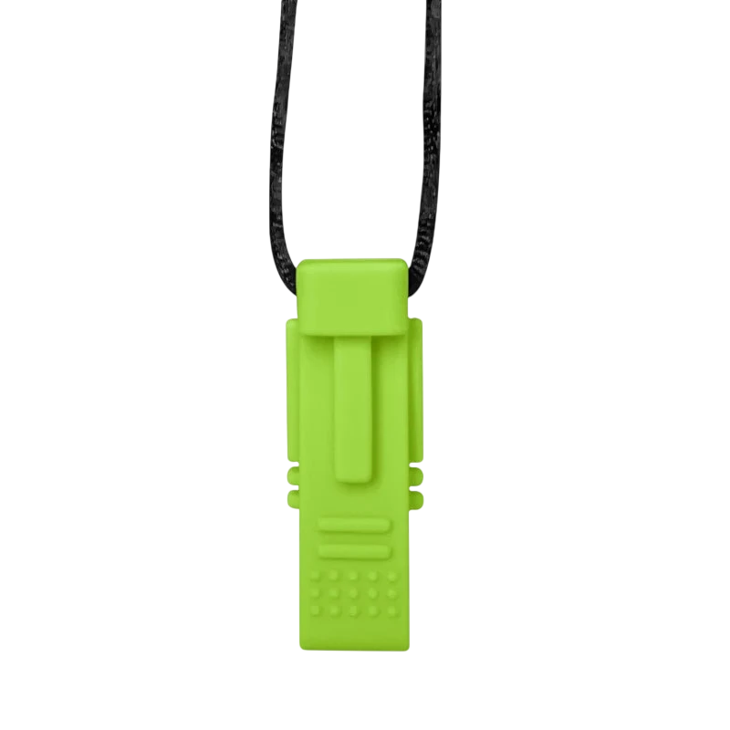 Baby Silicone Teether Kids Chew Necklace Sensory Chewy Pendant Oral Motor Toys Therapy Tools for Autism ADHD Chidren's Goods