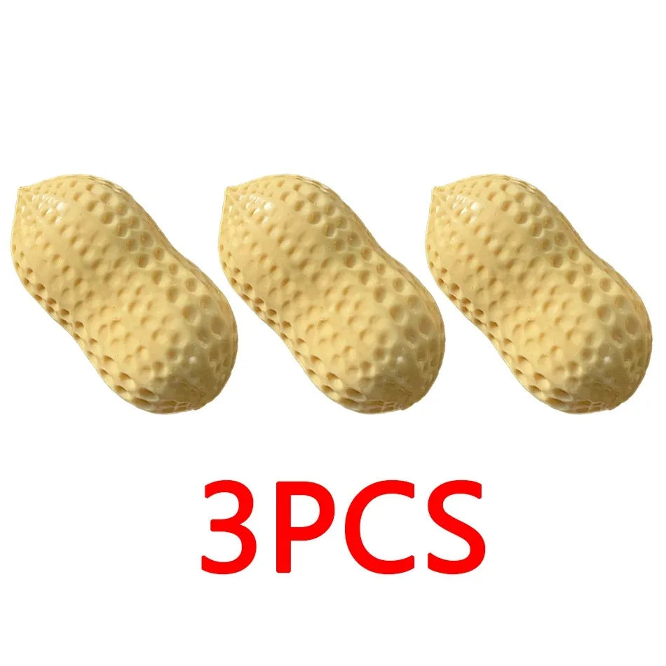 Peanut Stress Ball Crunchy Squeeze Ball Squishy Toy Buttery-Soft Feel Fidget Toy ASMR Sensory Anti Stress Toys for Kids & Adults