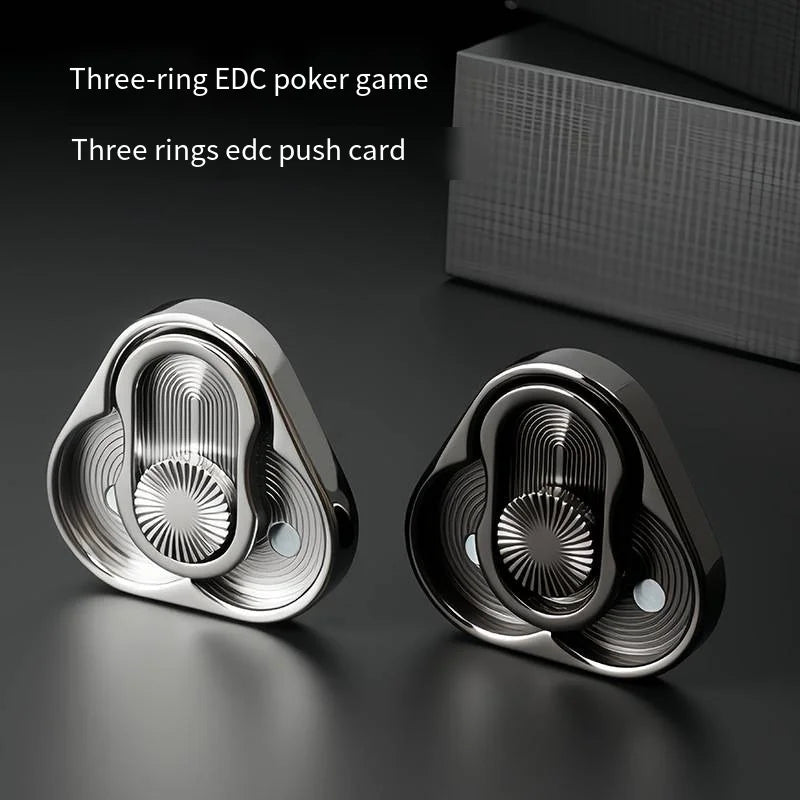 Triangle Flip Coin EDC Fidget Spinner