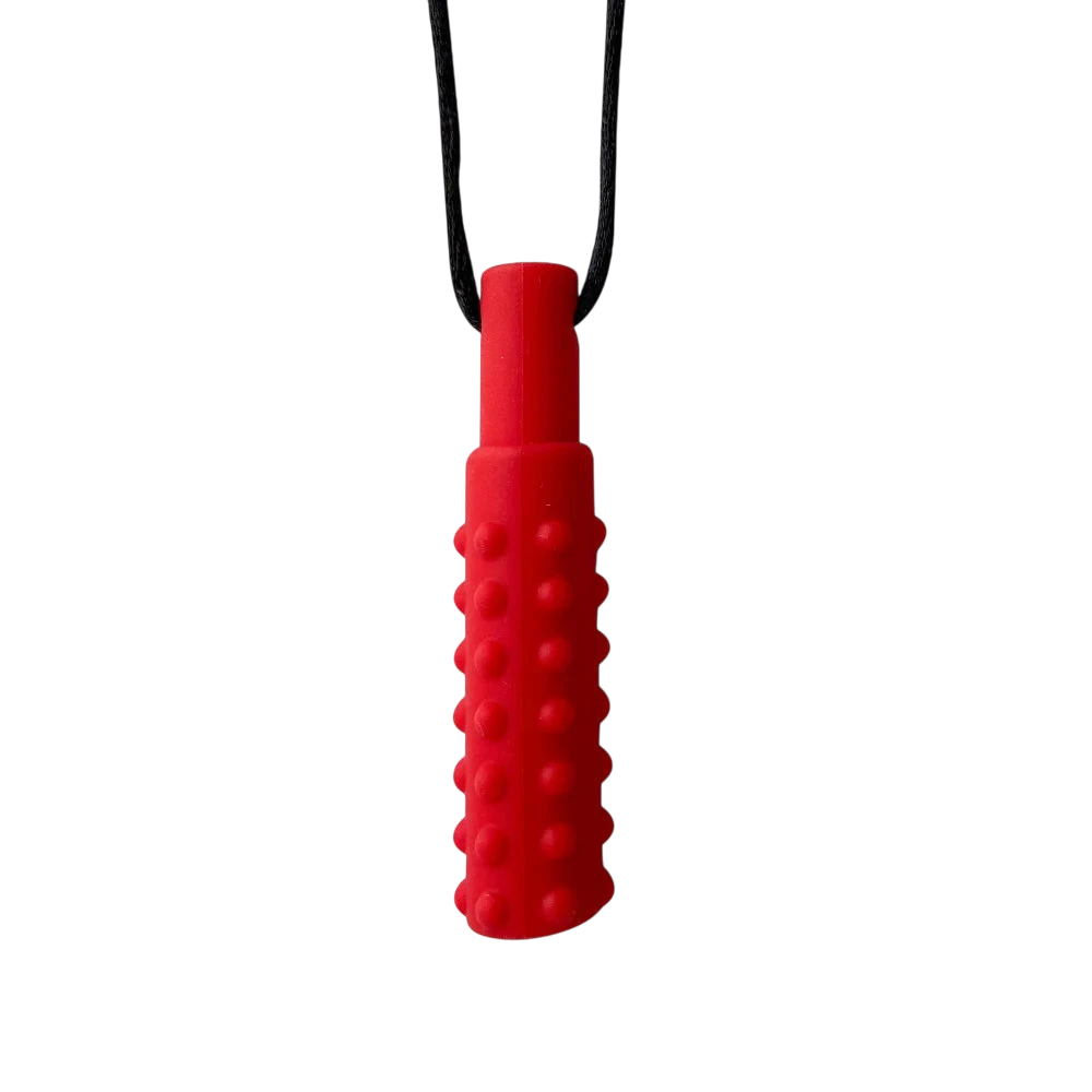 1pcs Silicone Teether Kids Chew Necklace Sensory Chewy Pendant Oral Motor Toys Therapy Tools for Autism ADHD chidren's goods