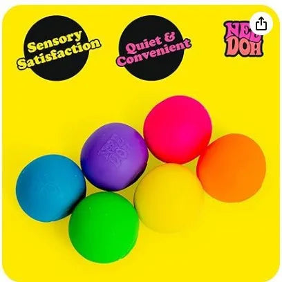 New Schylling Needoh Rainbow Teenie Stress Ball Fidget Toys Blind Box surprises Anti-stress Sensory Squeeze Party Toy gifts