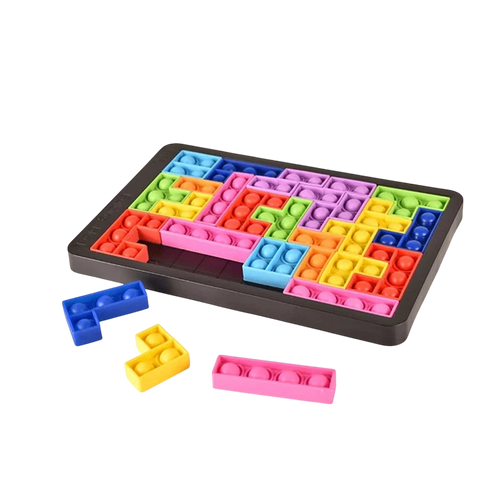 27-Piece Jigsaw Puzzle Pop Finger Toy Board