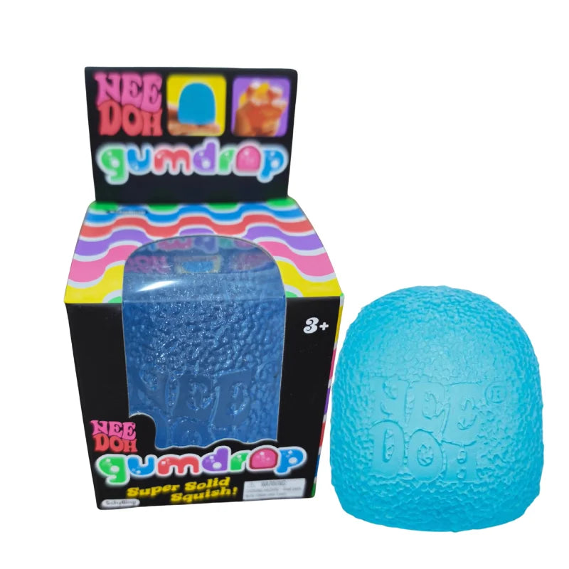 Schylling Mini Candy NeeDoh Gumdrop Sensory Fidget Toy Stress Relief Blind Box