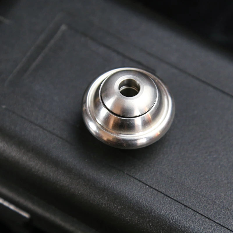 EDC Spinner Paracord Rope Decompression Toys Stainless Steel Accessory Star Knife Drop Fingertip Gyro Pendant Adult Fidget Toy