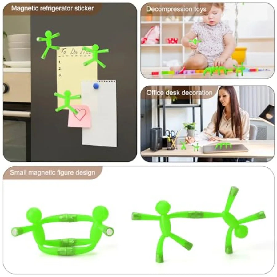Quality Assurance 6 Pack Fidget Toys ADHD Anxiety Stress Relief Gifts Adults Green Fidget Sensory Toy Set Autism, Airplane Car