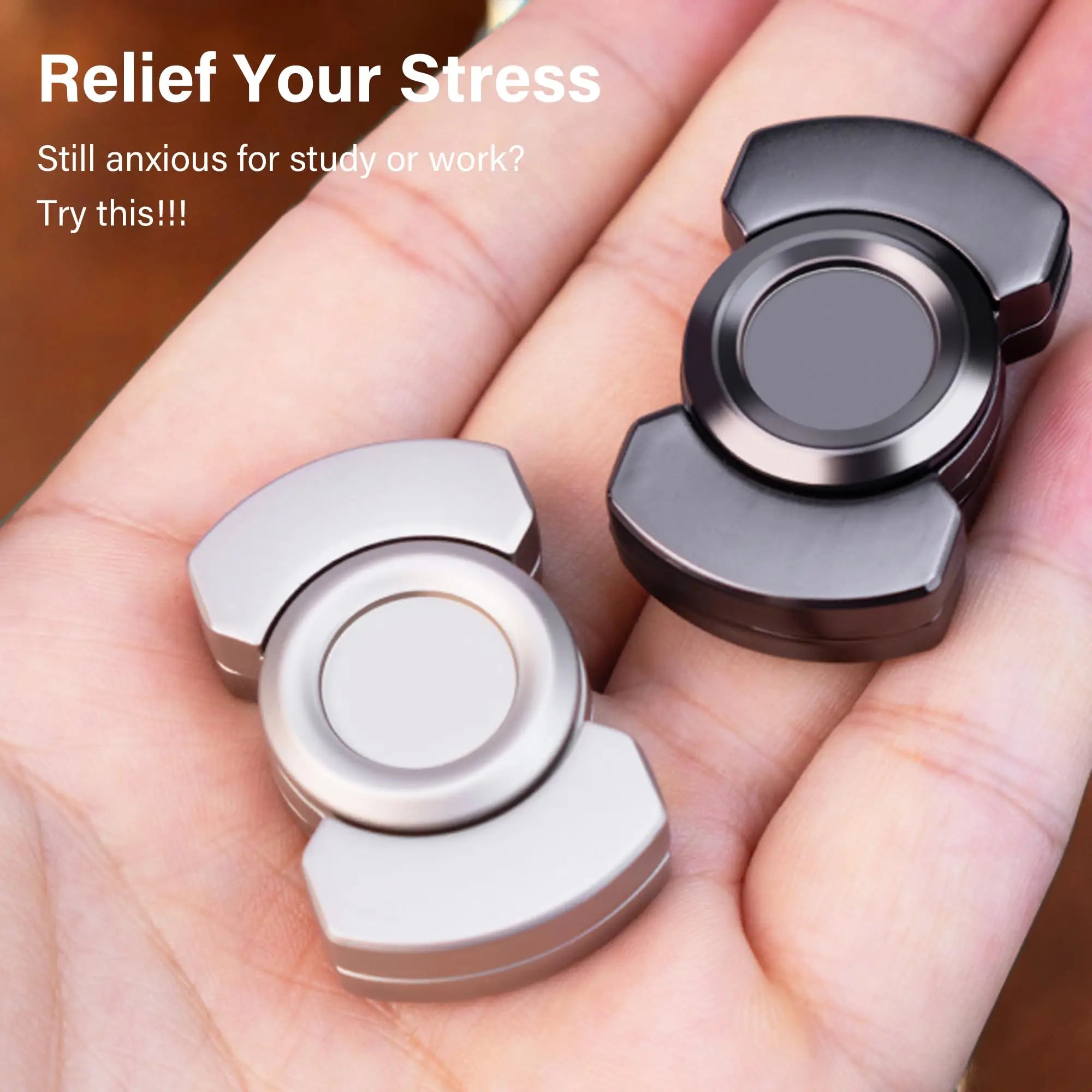 Magnetic Slider Fidget Spinner – ADHD & Autism Toy