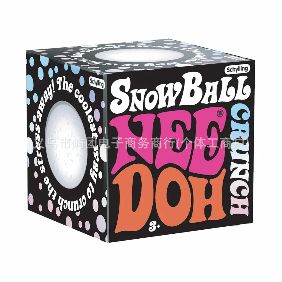 New Product NeeDoh Snow Ball Crunch Snow Ball Crunch Stress Relief Toy