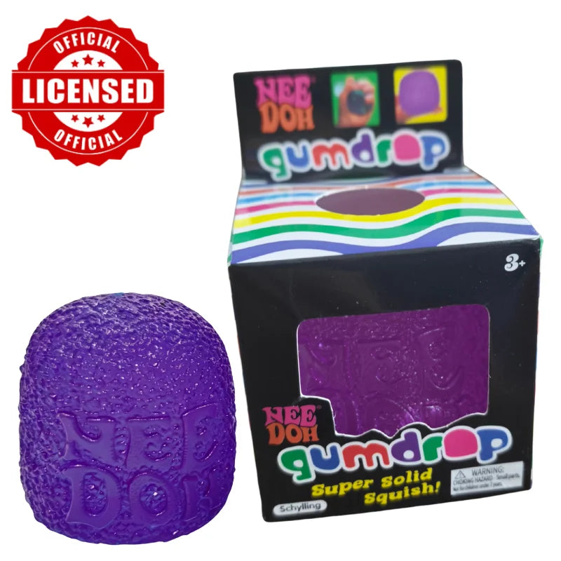 Schylling Mini Candy NeeDoh Gumdrop Sensory Fidget Toy Stress Relief Blind Box