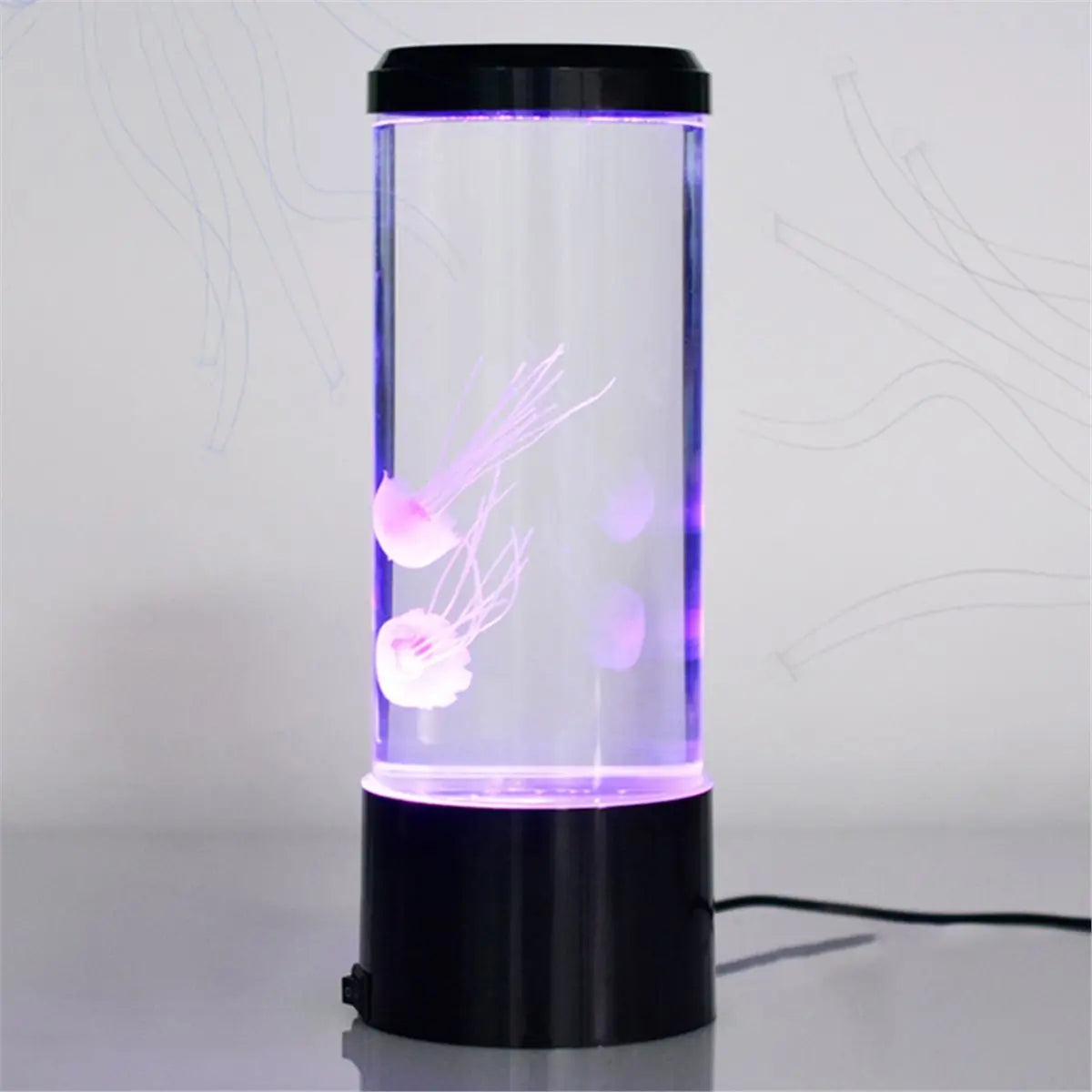 *CCNIM Jellyfish Lamp Color-Changing LED Colors Mood Aquarium Ocean Night Light Bedroom Desktop Decor Light Birthday Gift - photo 3