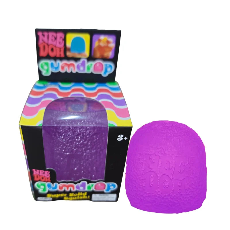 Schylling Mini Candy NeeDoh Gumdrop Sensory Fidget Toy Stress Relief Blind Box