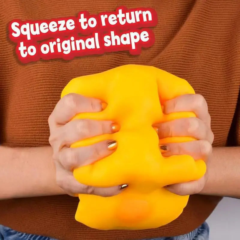 New 10cm Extra Large Cheese Squeezing Toy Relieves Stress, Sensory Release, Simulated Food, Cute, Slow Rebound Gift