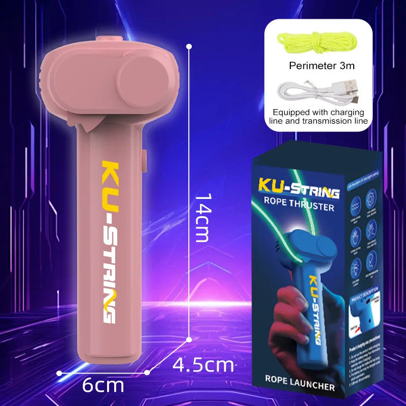 USB Rechargeable Glow String Launcher Toy