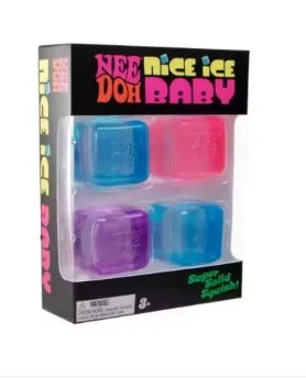Needoh Soft and Glutinous Sensory Stress-relief Toy Cube Filled with Gel Stretchable Ball Soft Ice blind box Slow Rebound