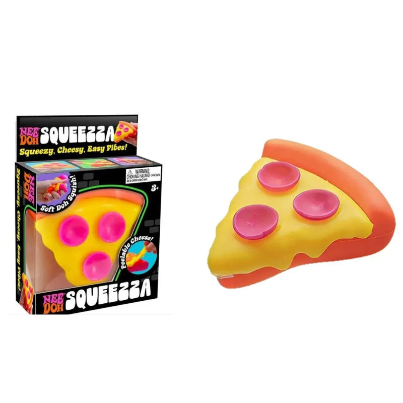 NeeDoh PEACE O' CAKE Squishy Toy NEE DOH Rainbow Cake Stress Fidget Sensory Toy
