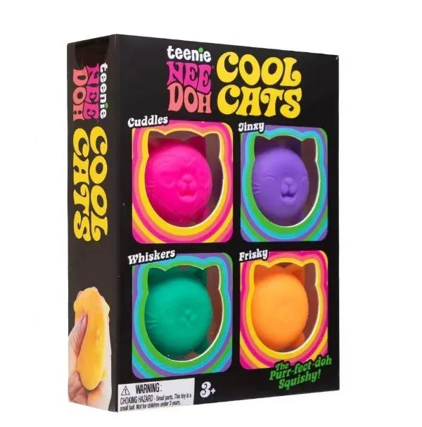 New Schylling Needoh Rainbow Teenie Stress Ball Fidget Toys Blind Box surprises Anti-stress Sensory Squeeze Party Toy gifts