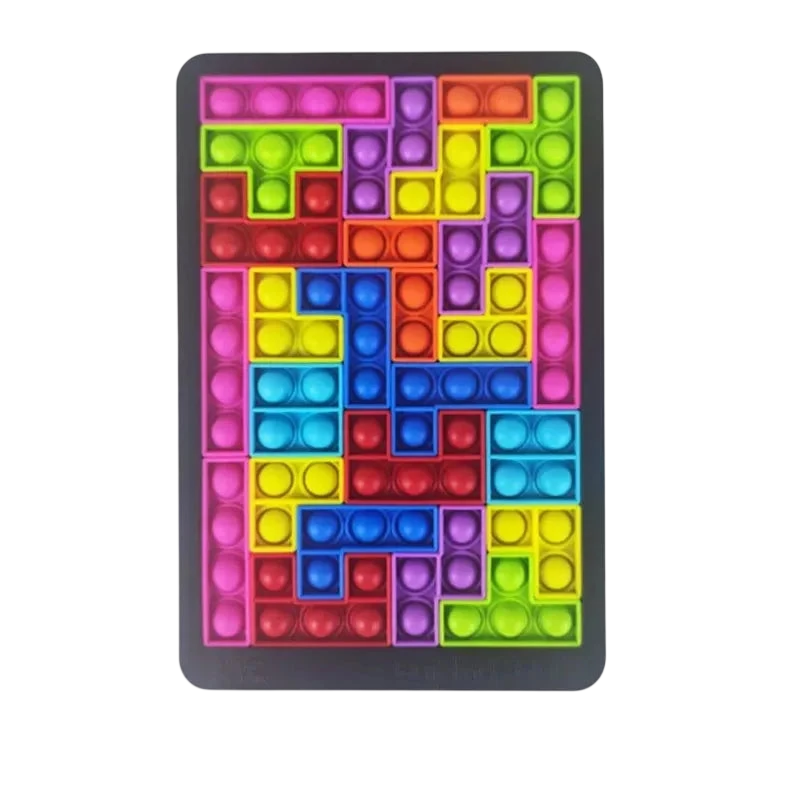 27-Piece Jigsaw Puzzle Pop Finger Toy Board - photo 3