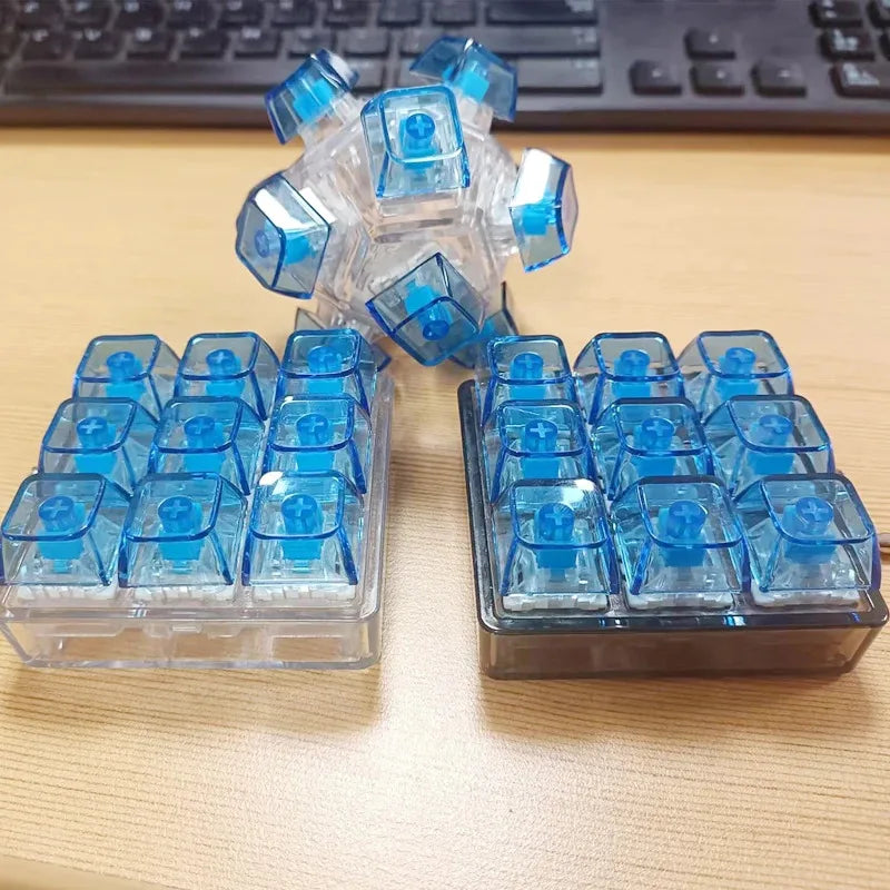 Spherical Keyboard Key Fidget Toy