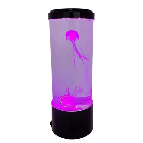 *CCNIM Jellyfish Lamp Color-Changing LED Colors Mood Aquarium Ocean Night Light Bedroom Desktop Decor Light Birthday Gift - photo 2