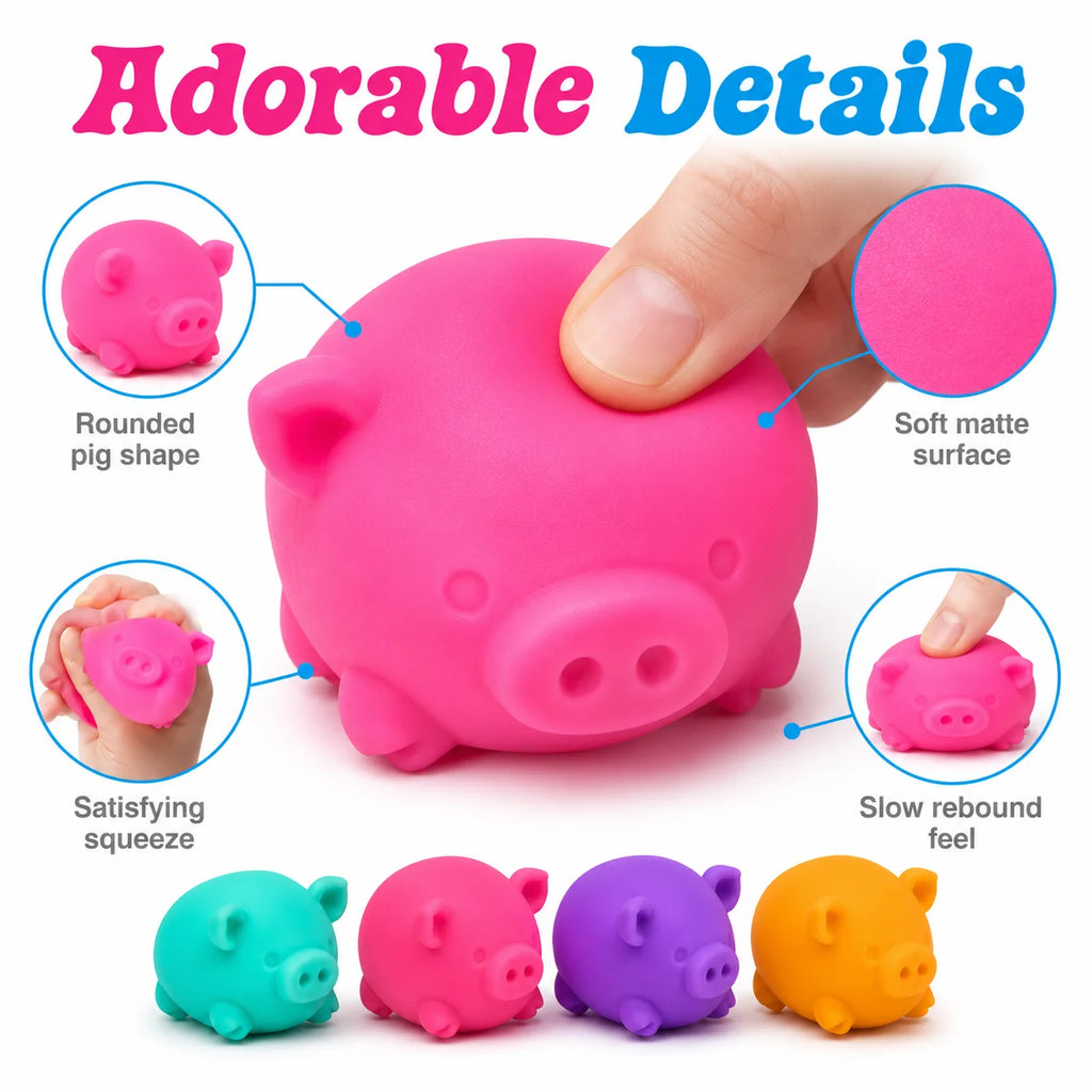 New product NEEDOH Digging Pig Fingertip Squeeze Sensory Squeeze Toy