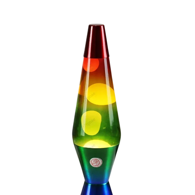 Volcano lava lamp. Cone wax lamp jellyfish lamp. Home creative living room atmosphereEuropean standard