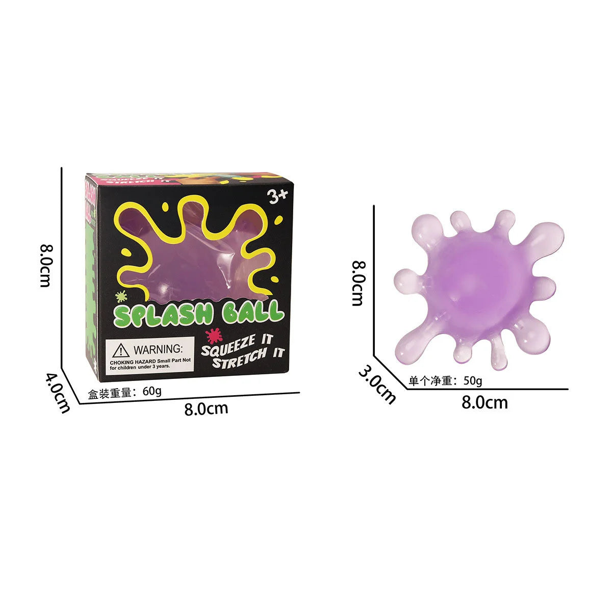 Needoh pizza Sensory Fidget Cube Stress Relief Squishy Cube Anti-Anxiety Squeeze Toy For Focus ADHD Population