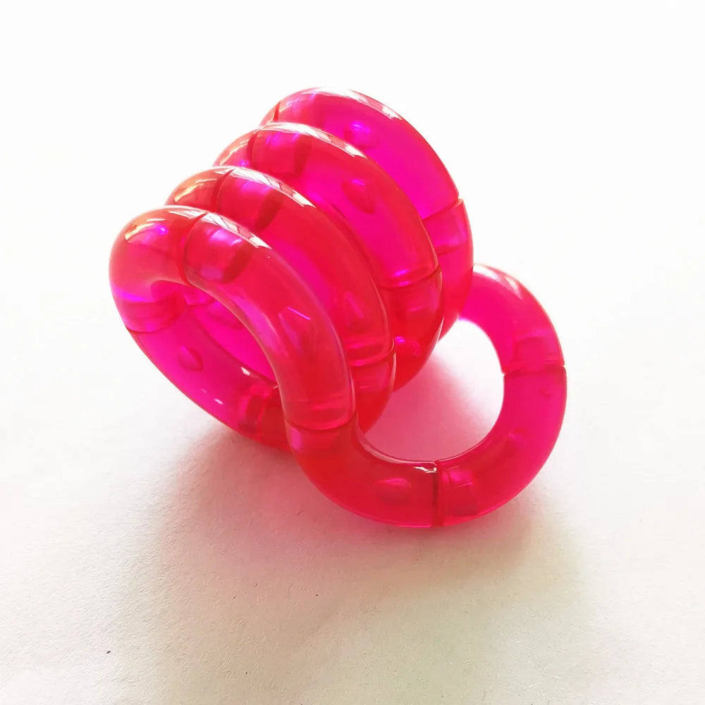 Deformable Rope Fun and Educational Fidget Toy Deformation Rope Knot Stress Relieving Toy Funny Gift for Kid Juguetes Antiestrés