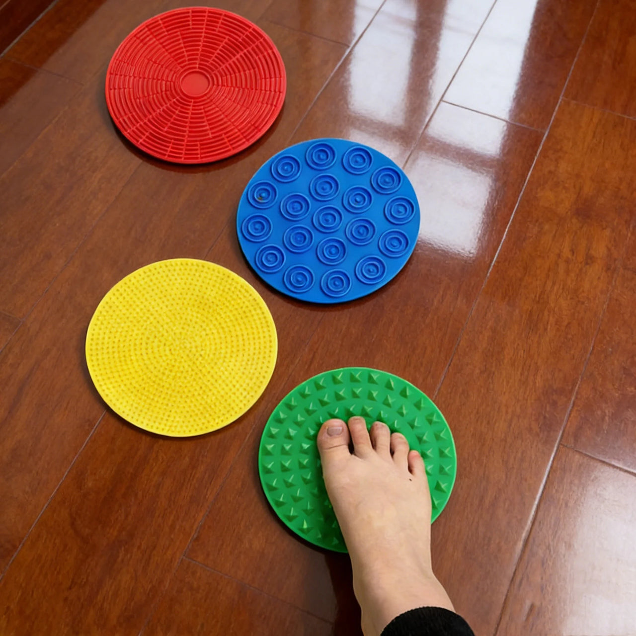 Sensory Wall Balance Cushion Sensory Integration Training Tactile Sensing Cushion Balance Plate Party Social Games - photo 3