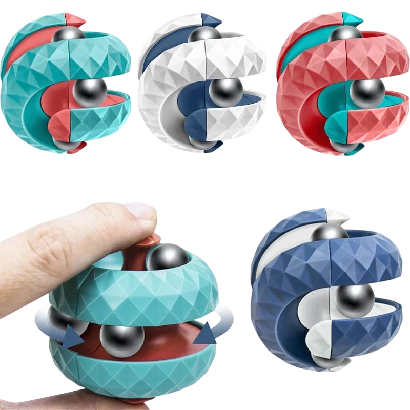 Orbit Ball Cube Decompression Toy – Kids Focus Trainer