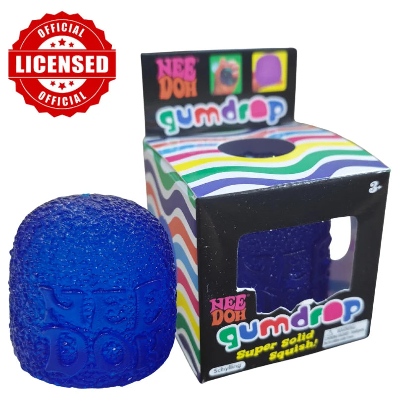 Schylling Mini Candy NeeDoh Gumdrop Sensory Fidget Toy Stress Relief Blind Box