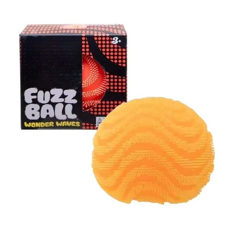 2026 New Model Needoh FuzzBall Wonder Waves Sensory Squeeze Toy Textured Stress Relief Fidget Ball for Adults Toys