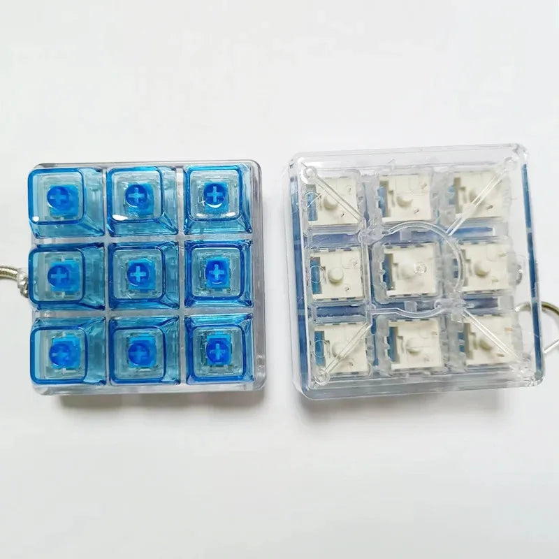 Spherical Keyboard Key Fidget Toy