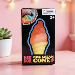 The new Needoh ice cream sensory toy helps adults relieve anxiety, improve concentration, and regulate emotions.