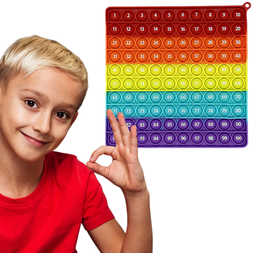 1-100 Numbers Popping Mat – Math Learning Toy
