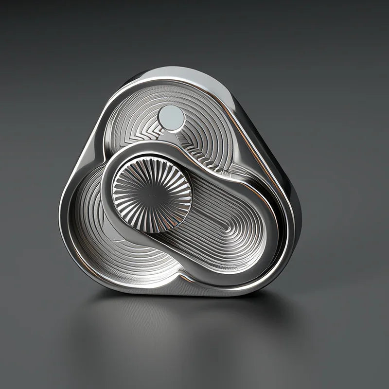 Triangle Flip Coin EDC Fidget Spinner
