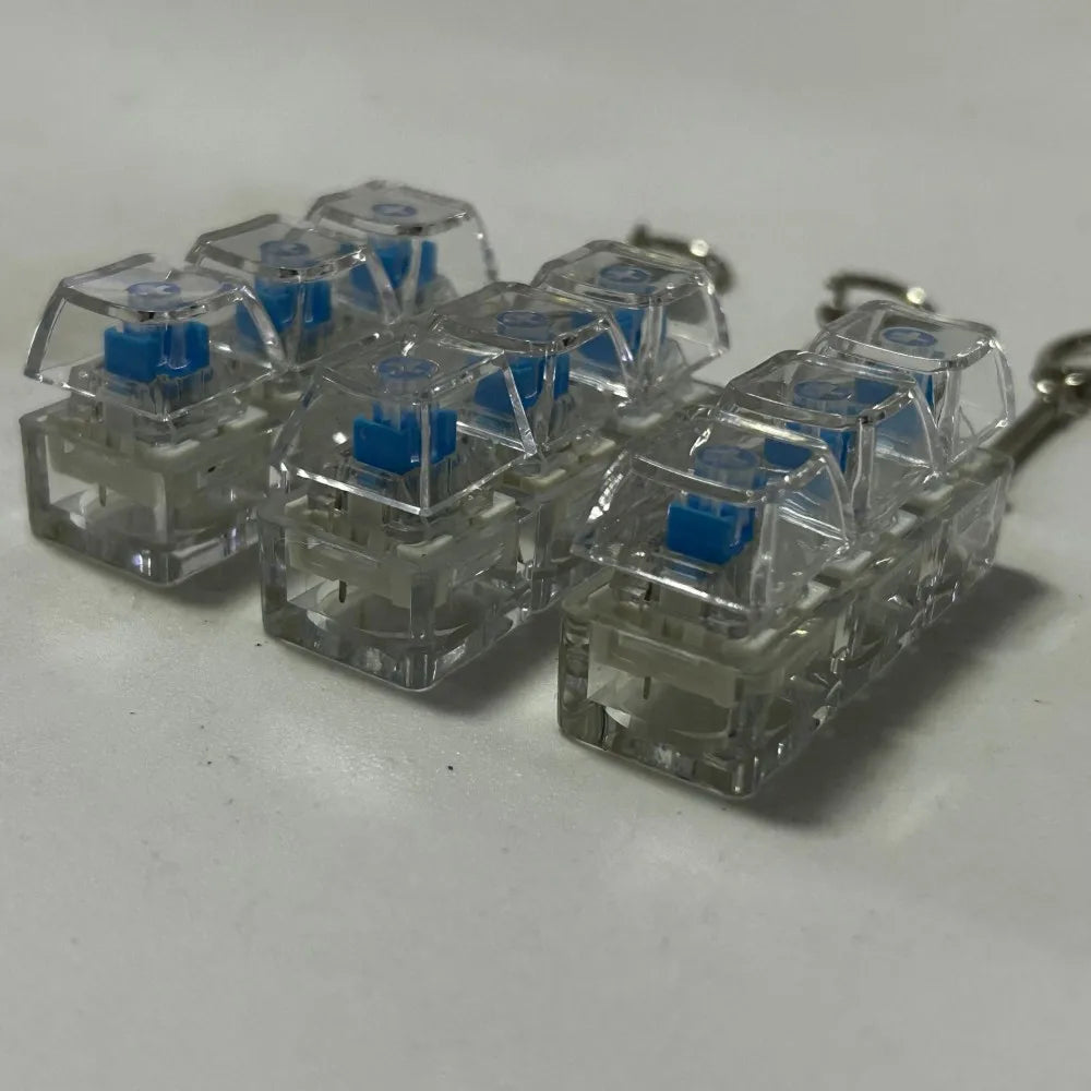 Finger Keyboard Keycap Fidget Keychain