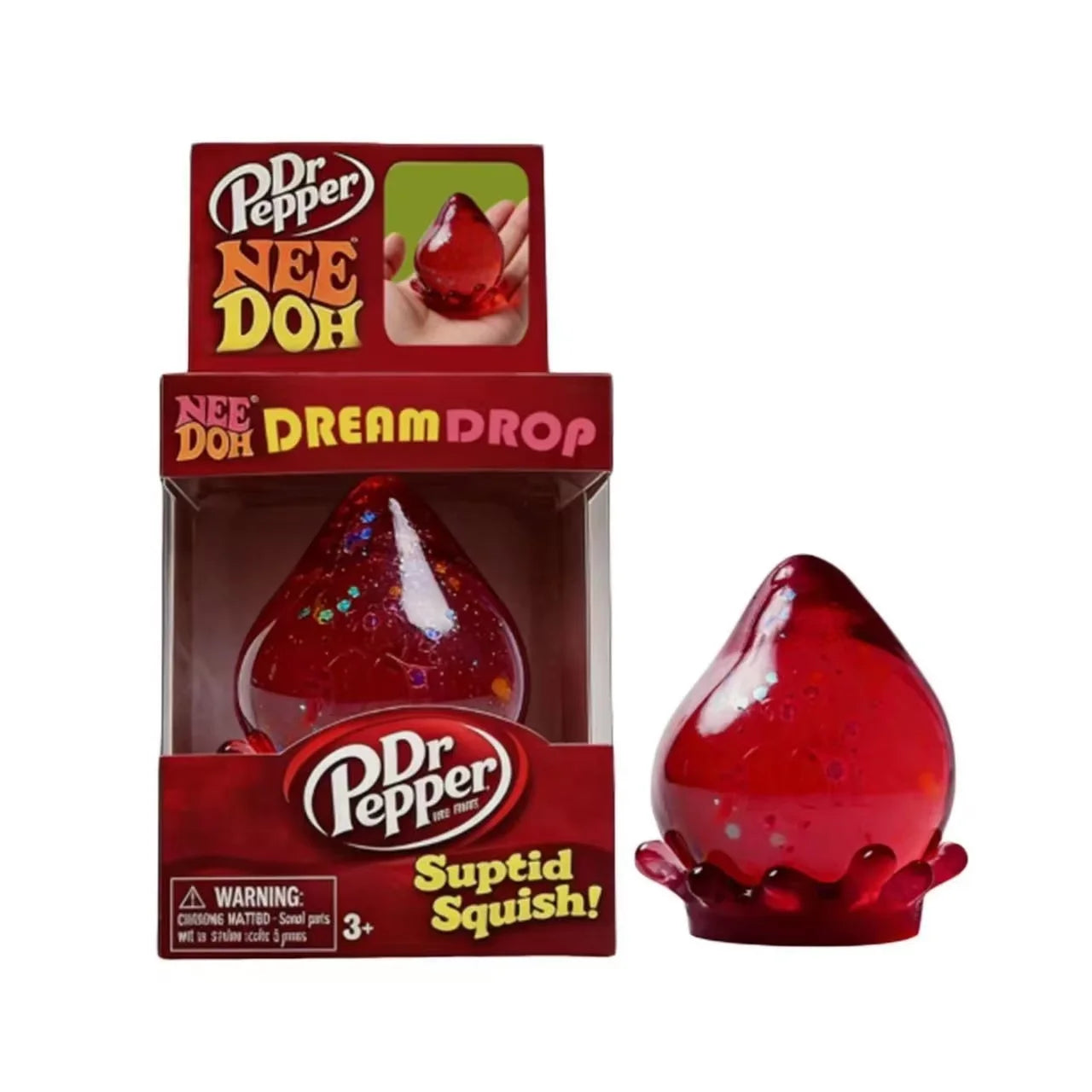 Needoh Nice Cube Sensory Stress Reliever Fidget Tool for Anxiety & Focus Desk Sensory Cube for Adults & Kids