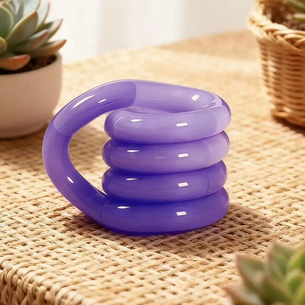 Twisty Fidget Toys Twist And Spin Sensory Toys Changes Color With Temperature For Kids Adults Stress Relief Toys