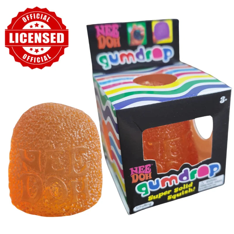 Schylling Mini Candy NeeDoh Gumdrop Sensory Fidget Toy Stress Relief Blind Box