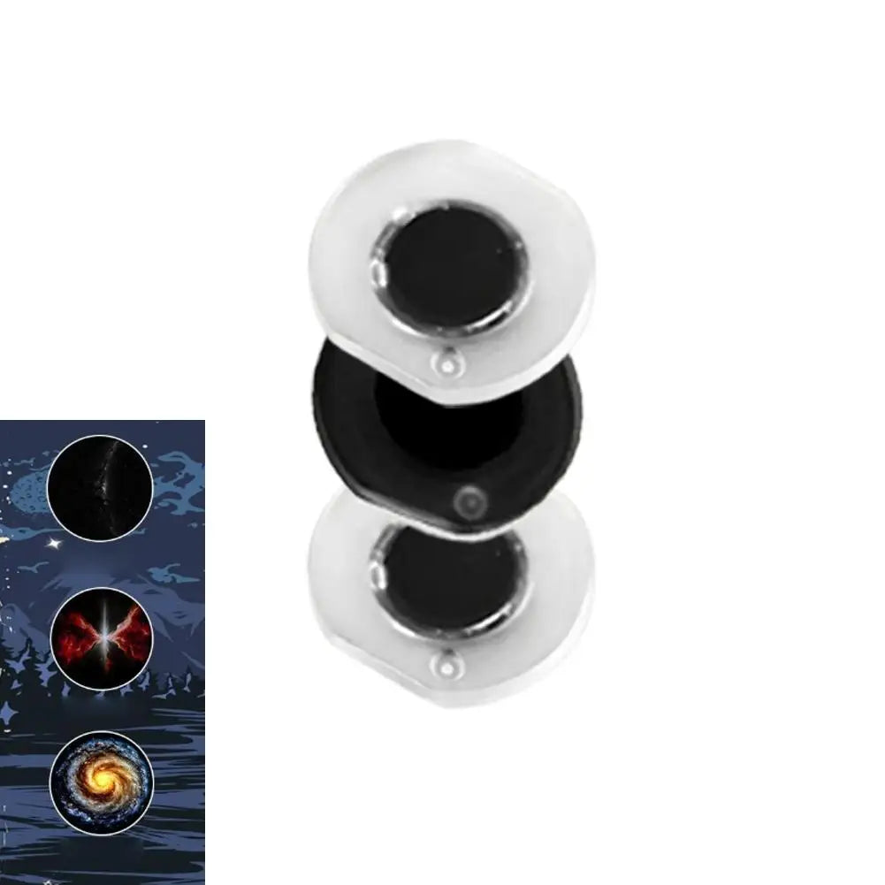 2-in-1 Galaxy Projector Night Light,USB Portable Starry Sky for Bedroom 360° Rotating Mini LED Nightlight Wall Lamp Film Discs